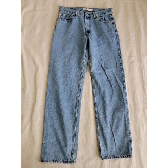 Levis 550 Mens Jeans 34x33 Relaxed Cotton Blue Mid Rise Tapered VTG 90s Y2K - Picture 1 of 16